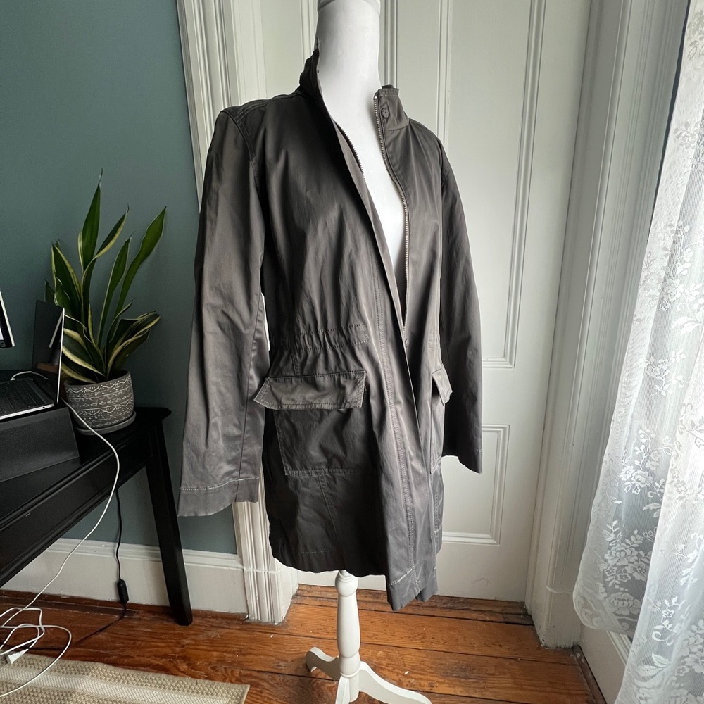 Eileen Fisher Rain Jacket, medium petite